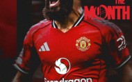 4场2球！官方：姆伯莫当选曼联八月份最佳球员